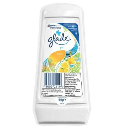 Glade Gel Citrus Room Freshener with Citrus Scent 1 1.76 oz (50 g)