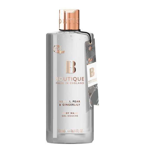 Boutique Body Shower Gel with Neroli Pear and Hedychium Fragrance 16.91 fl oz (500 ml)