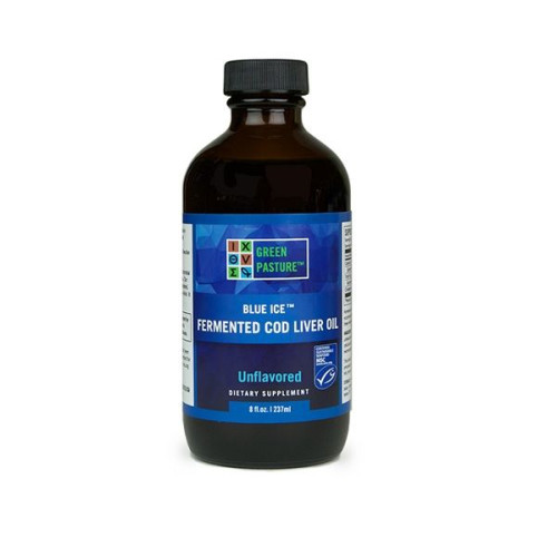 Green Pasture Fish Oil from Fermented Cod Liver Natural 8.01 fl oz (237 ml)