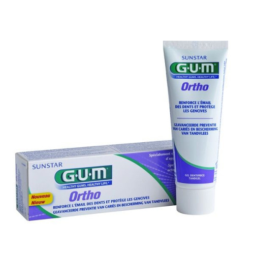 Gum Ortho Natural Toothpaste for Gum Pain 2.54 fl oz (75 ml)
