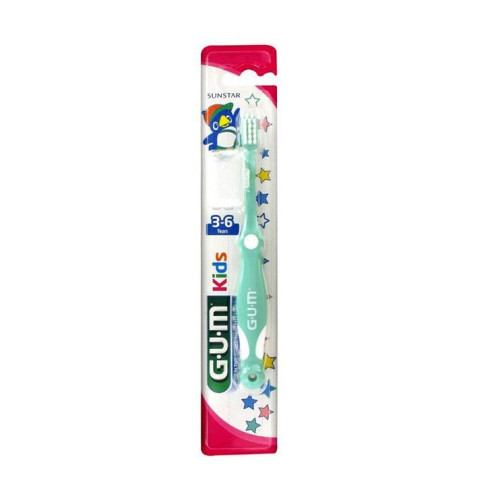 Gum Kids Delicate Children's Toothbrush 3-6 Years for Sensitive Teeth 1 pc
