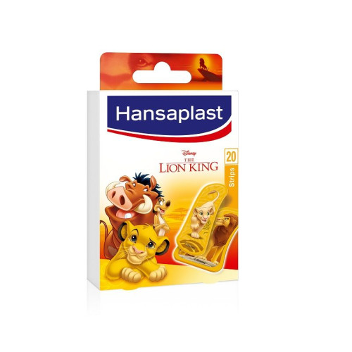 Hansaplast Disney Lion King Children's Plasters for Protecting Minor Wounds 20 pcs