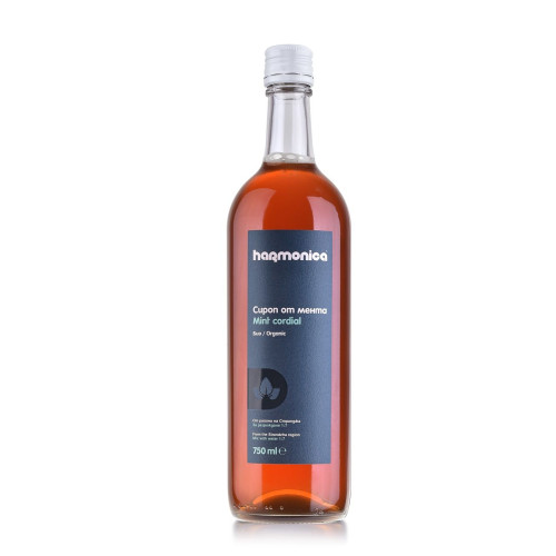 Harmonica Organic Mint Syrup 25.36 fl oz (750 ml)
