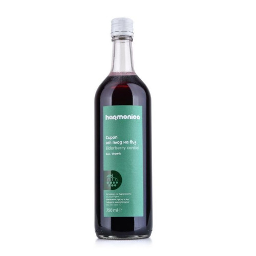 Harmonica Organic Elderberry Syrup 25.36 fl oz (750 ml)
