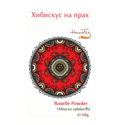Henna Fox Hibiscus Powder 3.53 oz (100 g)
