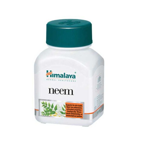 Himalaya Neem for Skin Problems and Acne for Young Skin 60 Capsules