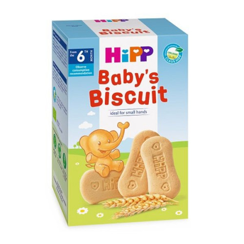 Hipp Organic Baby's First Biscuits for Children 6+ Months 5.29 oz (150 g)