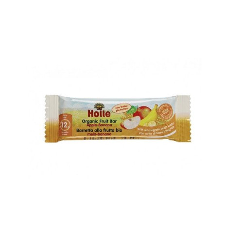 Holle Organic Apple and Banana Fruit Bar for Children 12+ Months 0.88 oz (25 g)