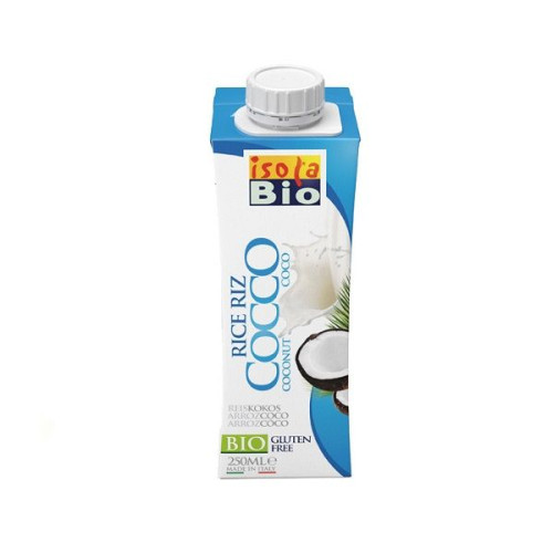 Isola Bio Organic Gluten-Free Coconut and Rice Drink 8.45 fl oz (250 ml)