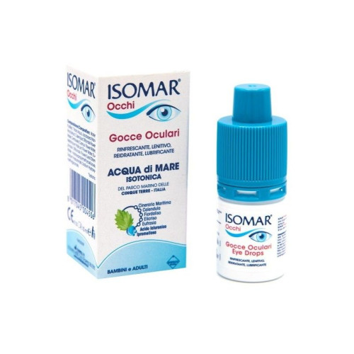 Isomar Occhi Eye Drops with Sea Water 0.34 fl oz (10 ml)