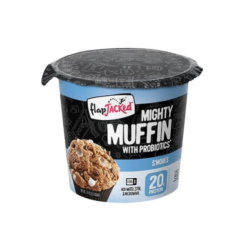 Flapjacked Protein Muffin with Probiotics and Oatmeal and Raisin 1.94 oz (55 g)