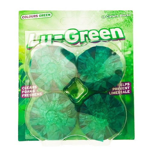 Lu Green Wc Toilet Bowl Tablets 1.76 oz (50 g)