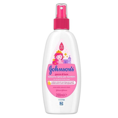 Johnson's Shiny Drops Children's Spray Anti-Tangle Hair Conditioner 6.76 fl oz (200 ml)