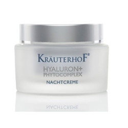 Krauterhof Hyaluron+ Deeply Regenerating Night Cream for Sensitive Skin 1.69 fl oz (50 ml)