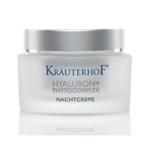 Krauterhof Hyaluron+ Deeply Regenerating Night Cream for Sensitive Skin 1.69 fl oz (50 ml)