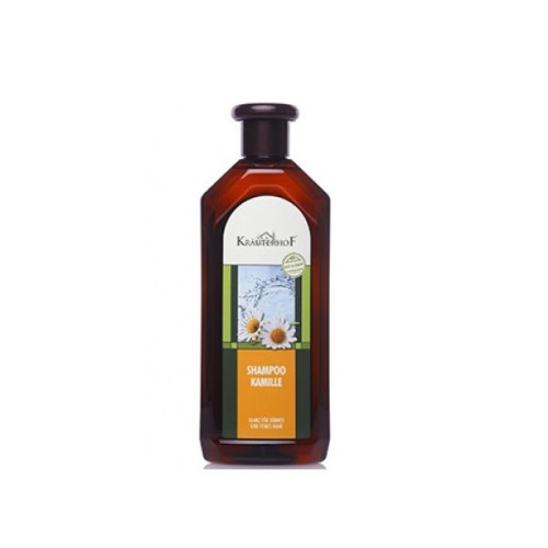 Krauterhof Restorative Shampoo for Shine with Chamomile Extract for Elasticity 16.91 fl oz (500 ml)