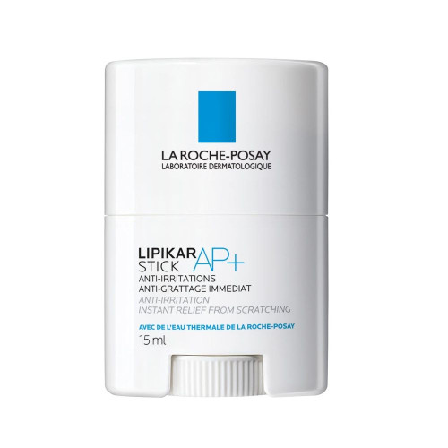 La Roche Posay Stick AP+ Stick for Face and Body Against Itching and Irritation 0.51 fl oz (15 ml)