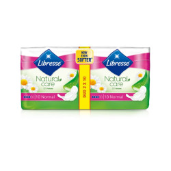 Libresse Natural Care Normal Duo Sanitary Pads 20 pcs