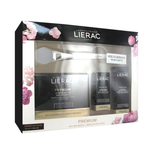 Lierac Premium Promo Set Beautifying Ritual for Radiant Skin with a Free Cosmetic Brush