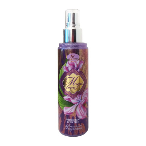 Linea Bio Magic Love Perfume Spray for the Body with Glitter Particles 6.09 fl oz (180 ml)