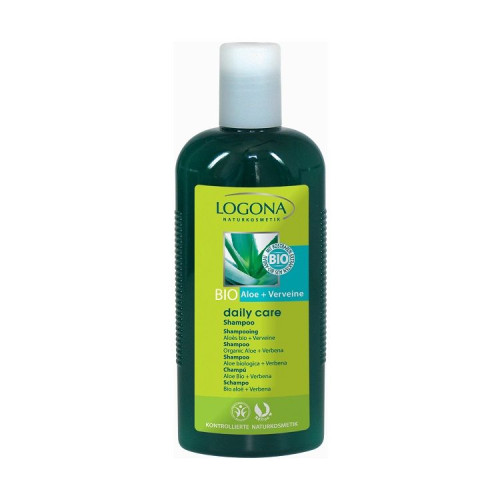 Logona Organic Shampoo for Normal Hair with Aloe Vera and Verbena 8.45 fl oz (250 ml)