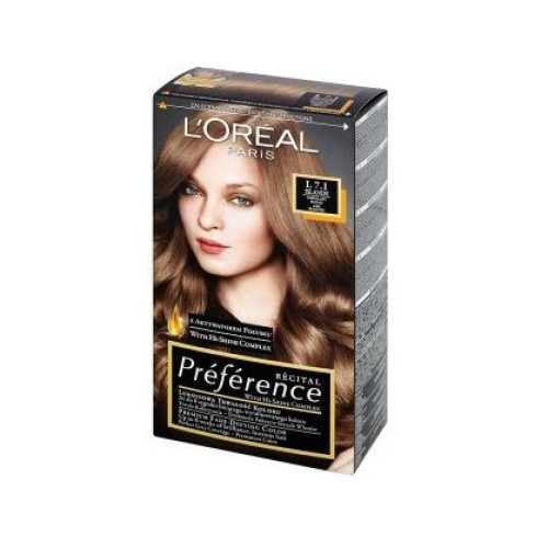 L'oreal Recital Preference Hair Dye 7.1 Islande Ash Blonde