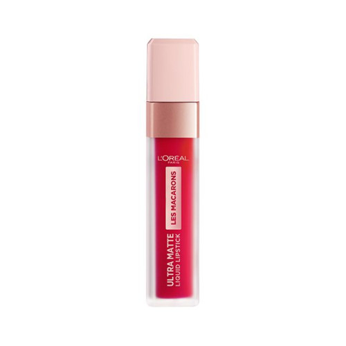 L'oreal Ultra Matte Les Macarons Ultra Matte Liquid Lipstick 828 Framboise Frenzy