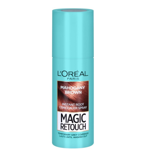 L'oreal Magic Retouch Hair Color Spray Mahogany Brown 2.54 fl oz (75 ml)
