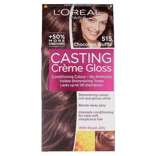L'oreal Casting Creme Gloss Ammonia-Free Hair Dye 515 Chocolate Truffle 4.06 fl oz (120 ml)