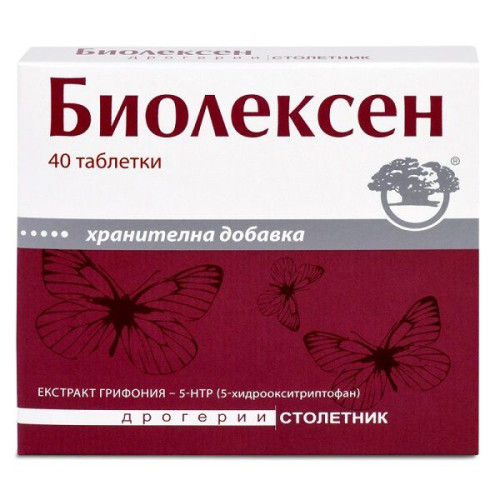 Drogerie Stoletnik Biolexen for Severe Stress and Anxiety 40 Tablets