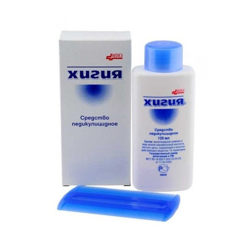 Medica Hygia Shampoo for Treating Lice and Nits 4.23 oz (120 g)