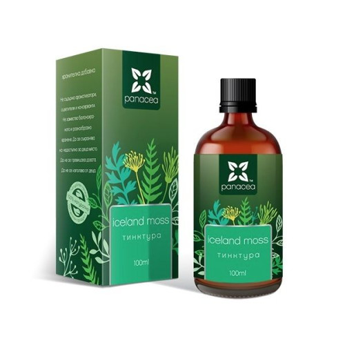 Panacea Icelandic Lichen Tincture for the Respiratory Tract and Gastrointestinal Tract 3.38 fl oz (100 ml)