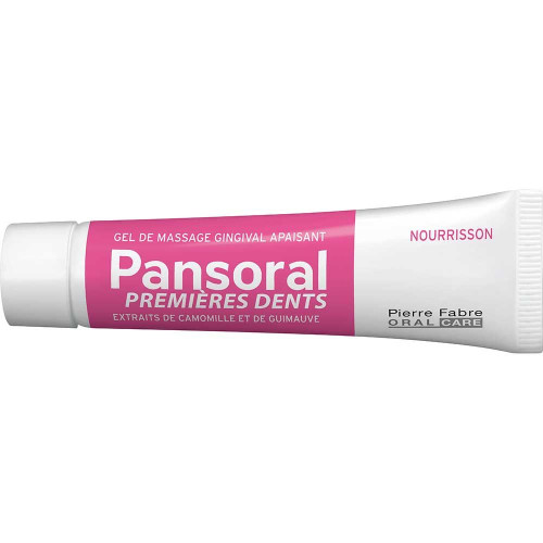 Pansoral Gingival Gel for Gum Massage for Teething Babies 0.51 fl oz (15 ml)
