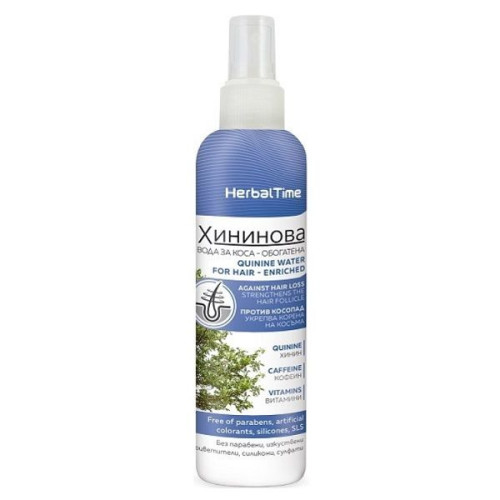 Herbal Time Quinine Water for Hair Against Hair Loss 6.76 fl oz (200 ml)
