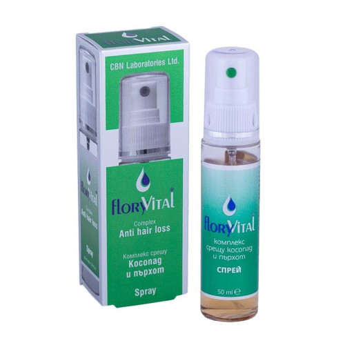 CBN Floryvital Spray Complex Against Hair Loss and Dandruff 1.69 fl oz (50 ml)