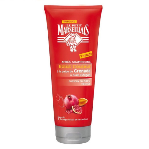 Le Petit Marseillais Conditioner for Colored Hair with Pomegranate and Argan Oil 6.76 fl oz (200 ml)