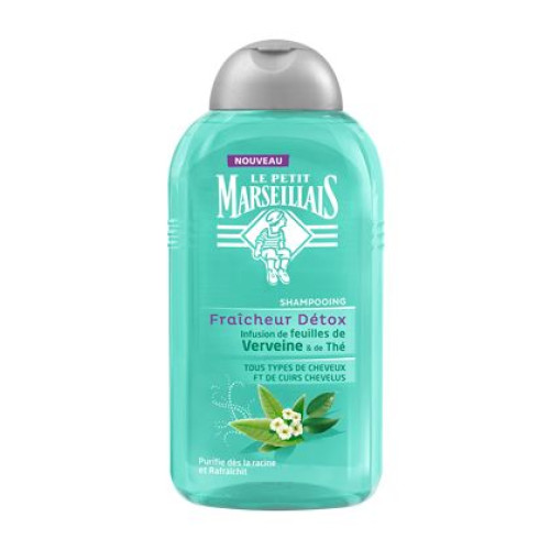 Le Petit Marseillais Detoxifying Shampoo for All Hair Types with Verbena and Tea Leaves 8.45 fl oz (250 ml)