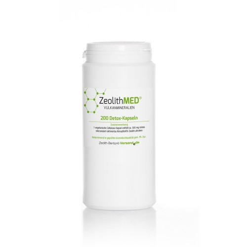 Zeolite Med Detox 200 Capsules