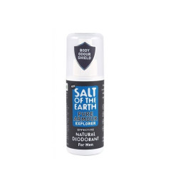 Salt of the Earth Pure Armour Explorer Crystal Deodorant Spray for Men 3.38 fl oz (100 ml)