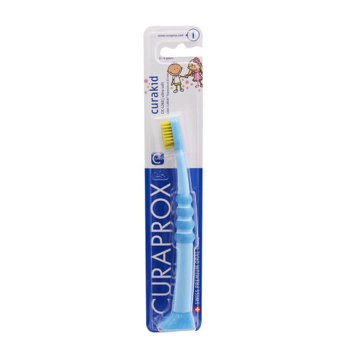 Curaprox Curakid Toothbrush for Children Aged 0 to 4 Years Ultra Soft Size 1 pc