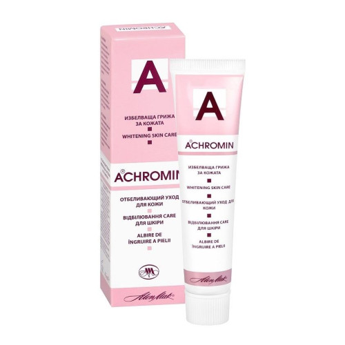 Achromin Whitening Cream for Face and Body with UV Filters 1.52 fl oz (45 ml)