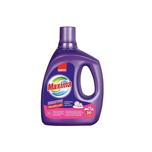 Sano Maxima Sensitive Laundry Gel Concentrated Laundry Gel 67.63 fl oz (2000 ml)