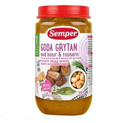 Semper Puree Stew with Beans and Rosemary 1+ Year 8.29 oz (235 g) - 9618