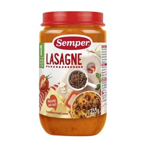 Semper Puree Lasagna 1+ Year 8.29 oz (235 g) - 9605