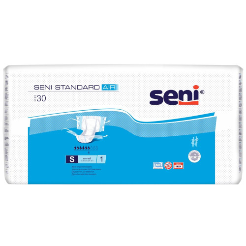 Seni Standard Air Universal Adult Diapers Size S 30 pcs