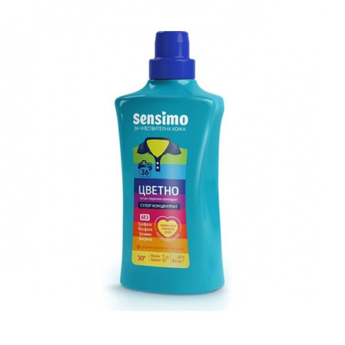 Sensimo Liquid Laundry Detergent for Colored Fabrics 30.43 fl oz (900 ml)