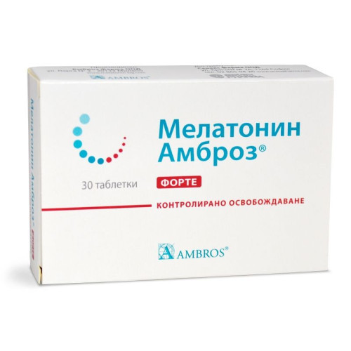 Ambros Melatonin for Insomnia 5 mg 30 Tablets