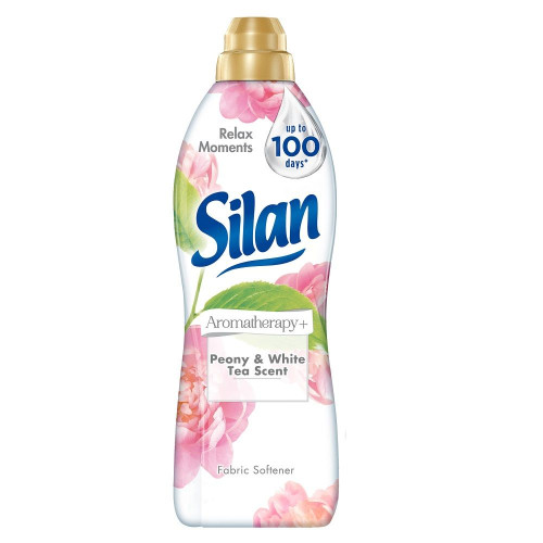 Silan Aromatherapy + Peony and White Tea Concentrated Fabric Softener 30.43 fl oz (900 ml)