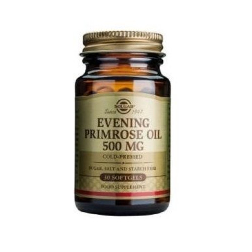 Solgar Evening Primrose Oil for PMS and Menopause 500 mg 30 Capsules