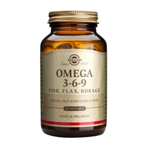 Solgar Omega-3-6-9 for High Immunity and a Healthy Body 60 Capsules